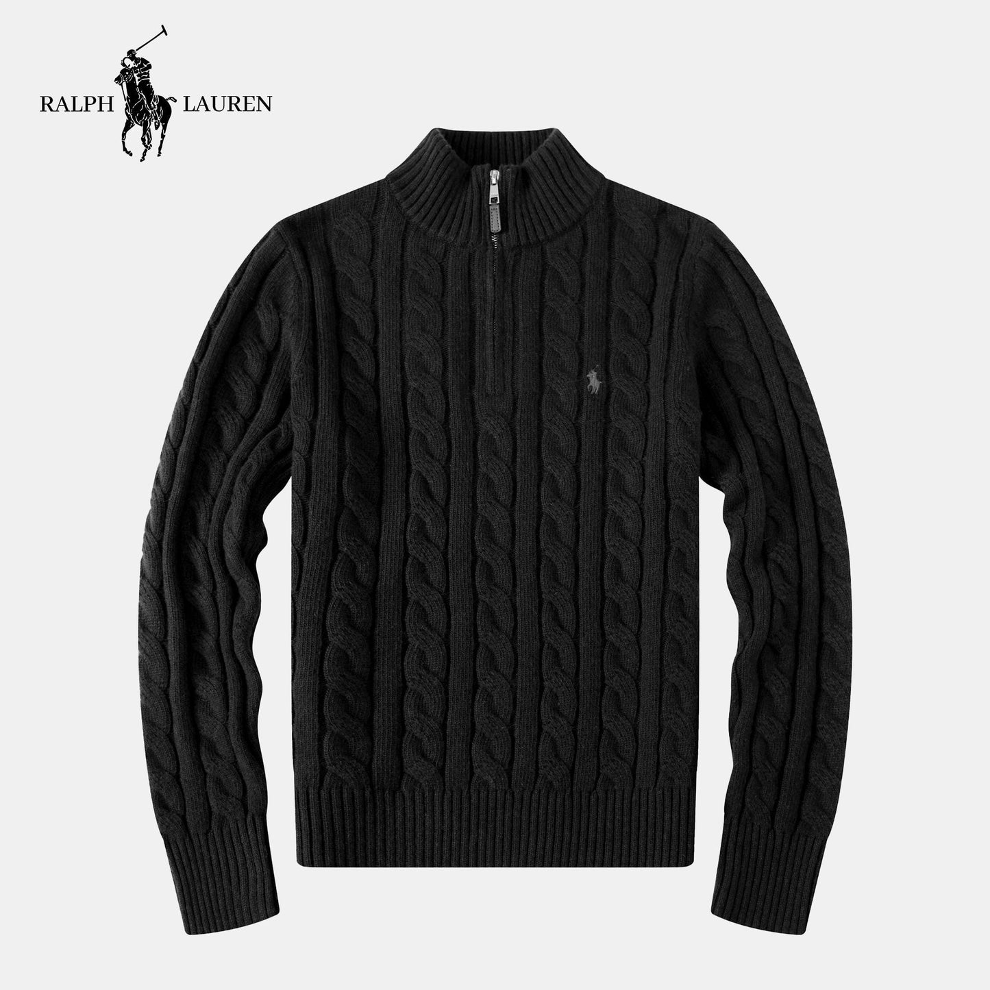 RL Cashmere Cable Sweater (CLEARANCE)