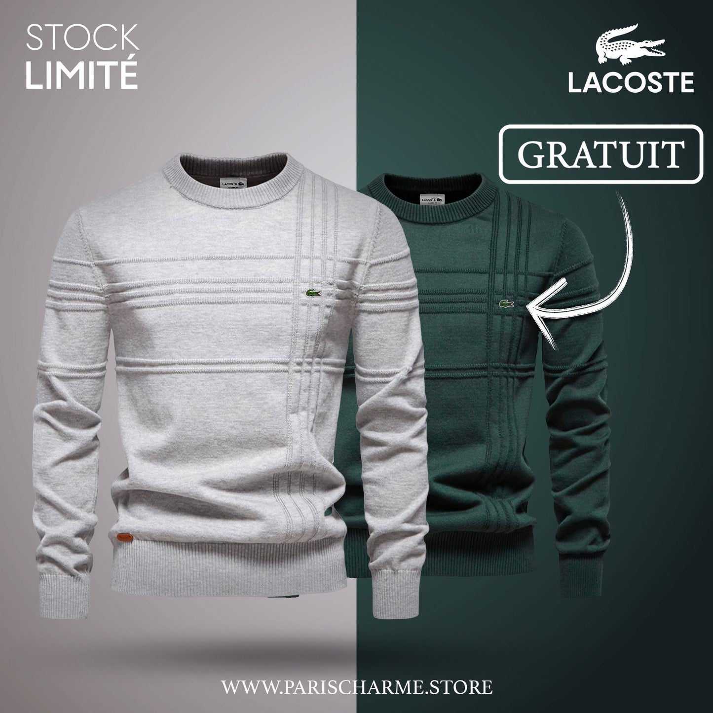 LC™ 1+1 Textured Men's Sweater (CLEARANCE)