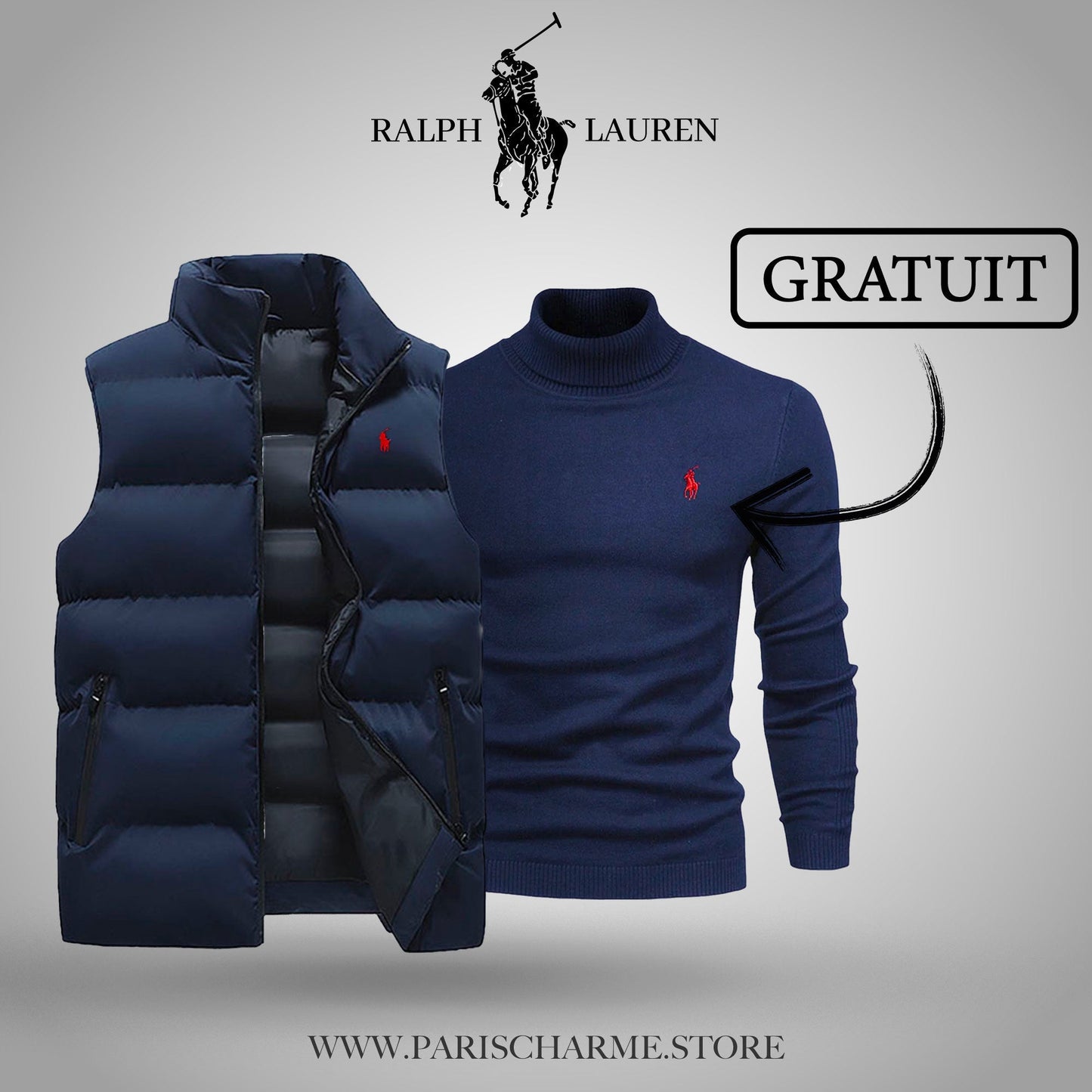 R&L Vest + Free Sweater (CLEARANCE)