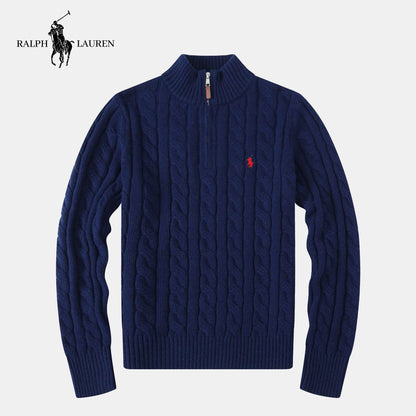 RL Cashmere Cable Sweater (CLEARANCE)