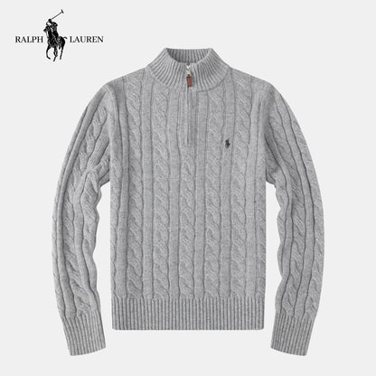RL Cashmere Cable Sweater (CLEARANCE)