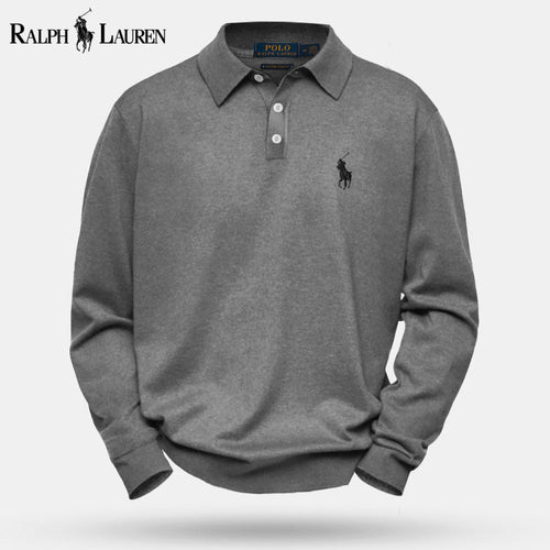 RL Cable-Knit Wool Knit Sweater